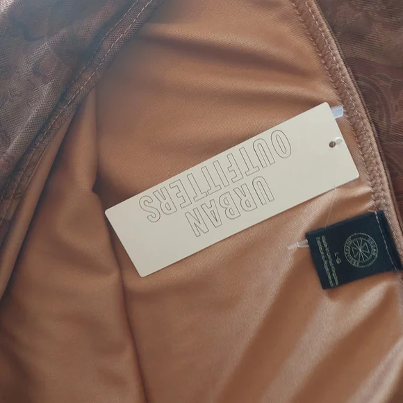 NWT Urban Outfitters Paisley Mesh Off Shoulder Dress - Picture 11 of 12